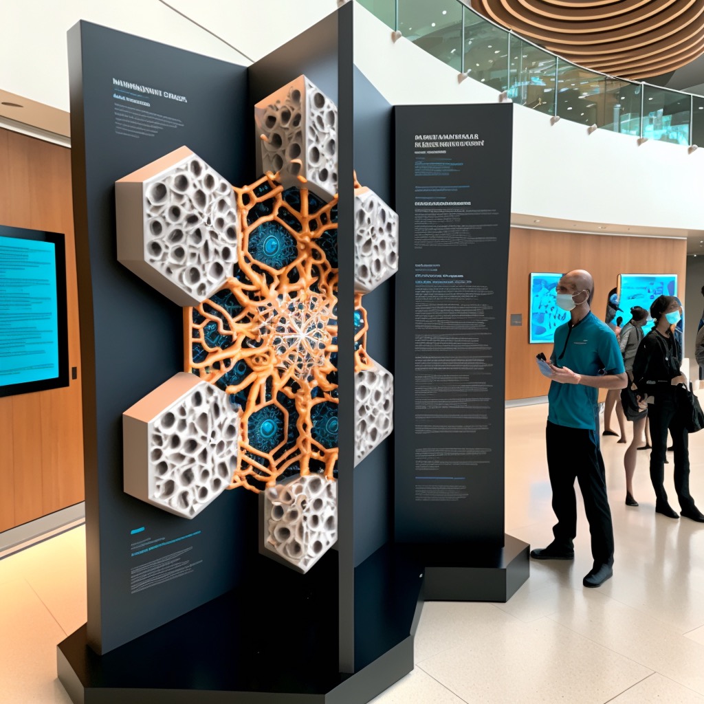 medical lobby display