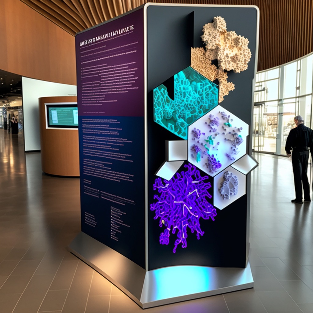 medical lobby display
