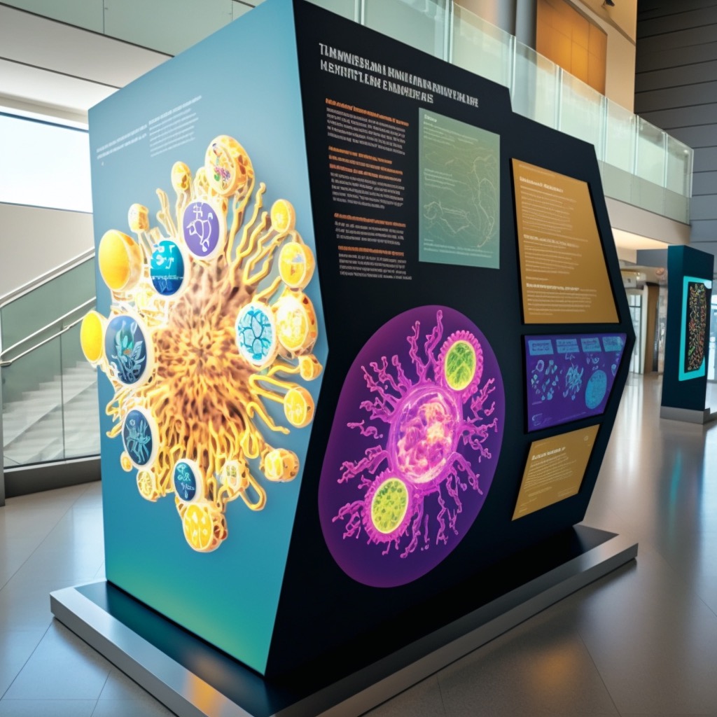 medical lobby display