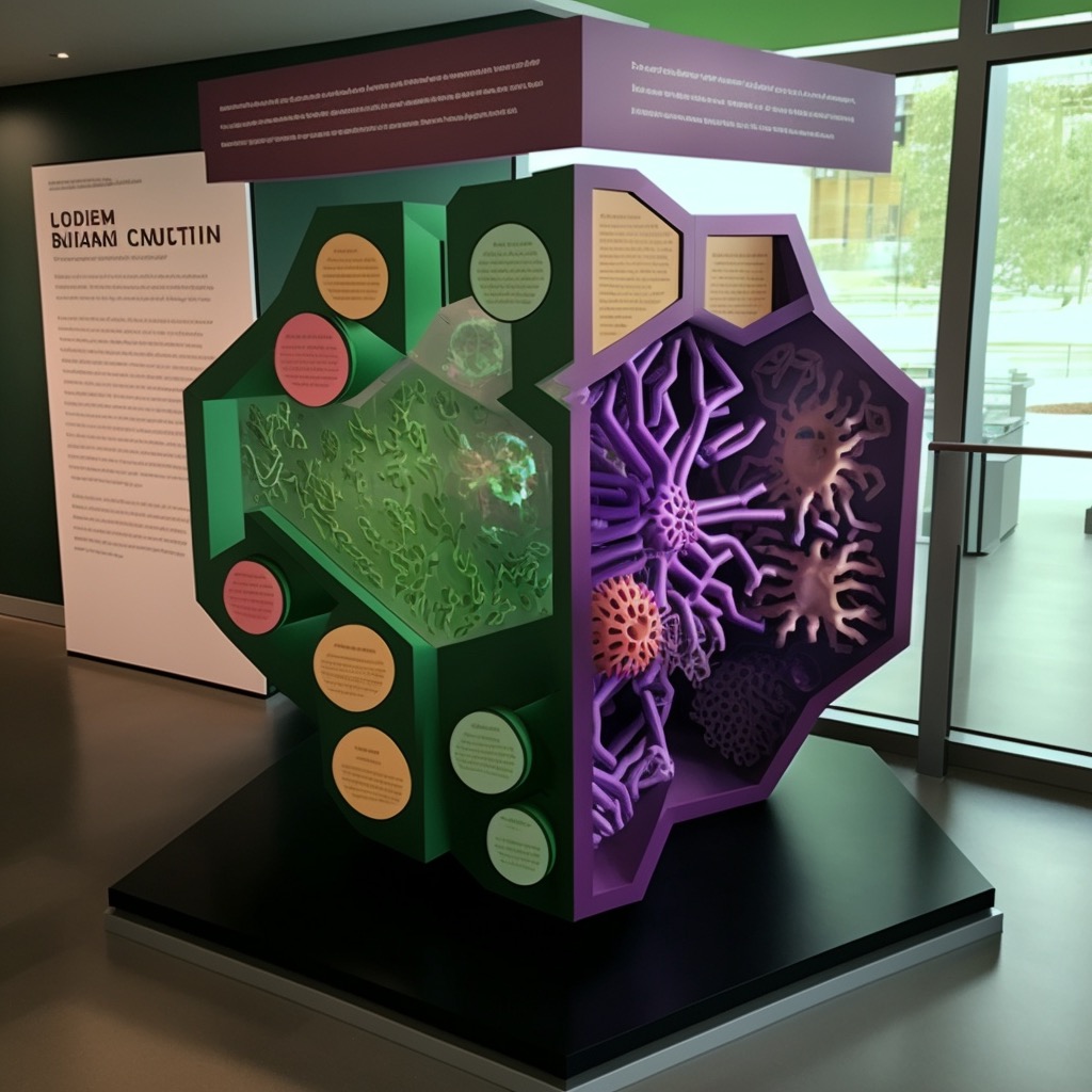medical lobby display