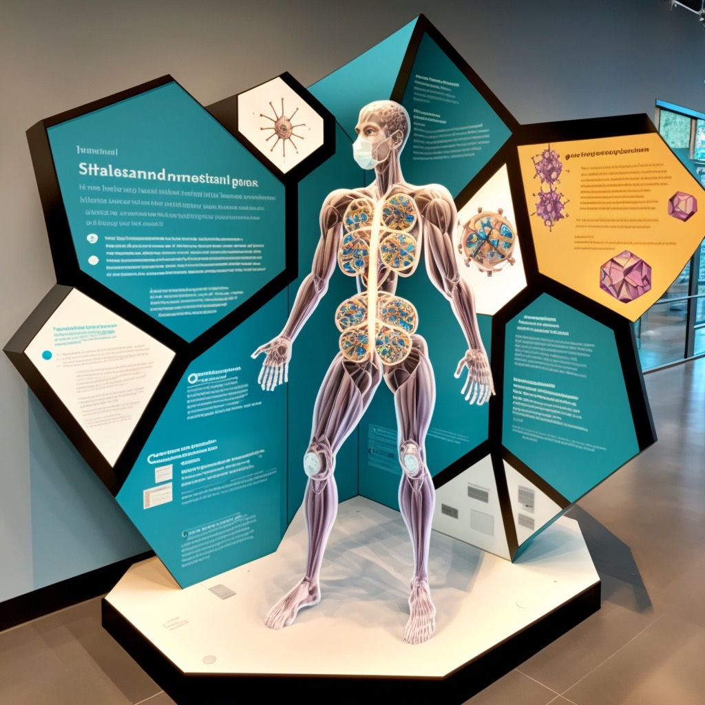 medical lobby display