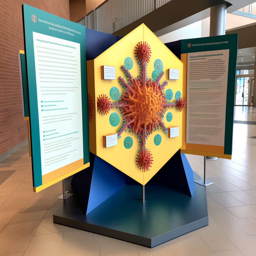 medical lobby display