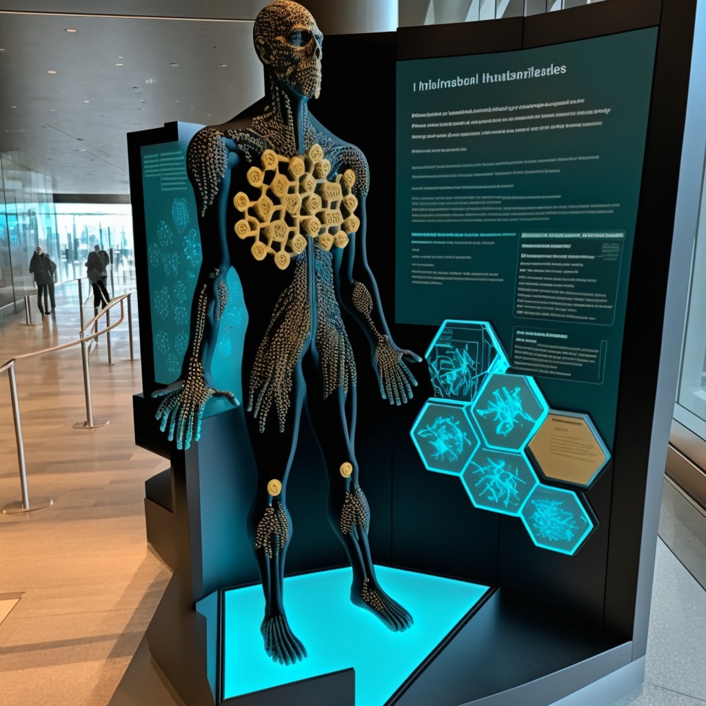 medical lobby display