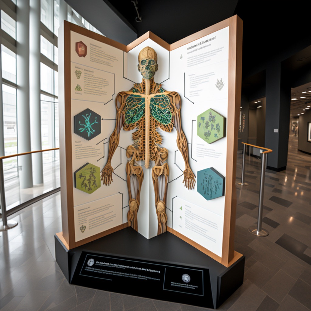 medical lobby display