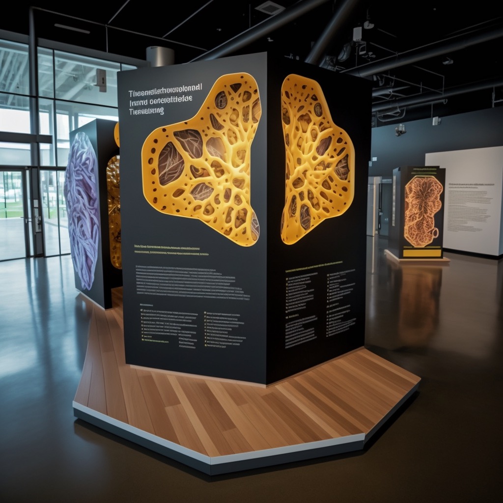 medical lobby display