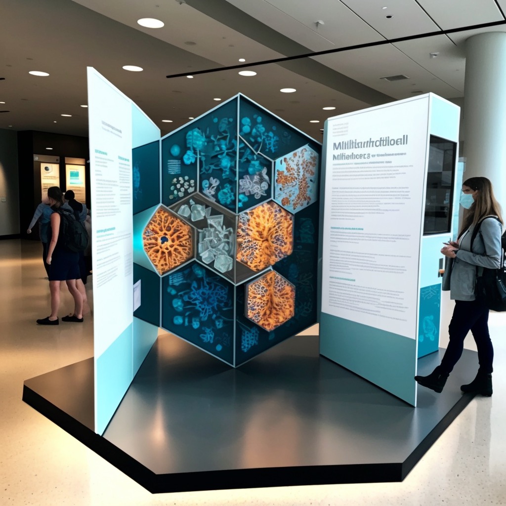 medical lobby display