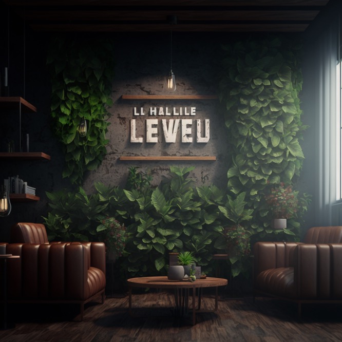 level up lounge midjourney