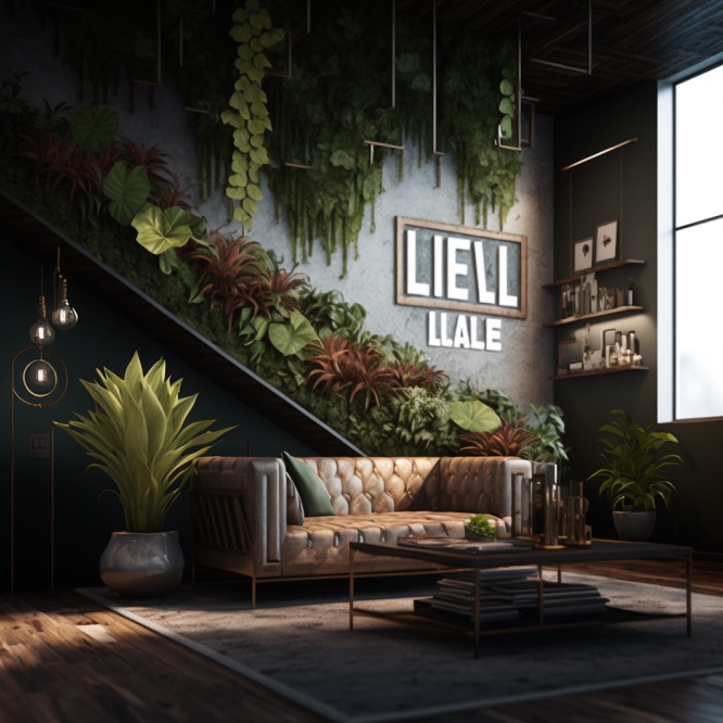 level up lounge midjourney